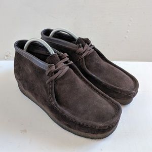 Clarks Wallabees Gum Sole Chukkas Moc Toe